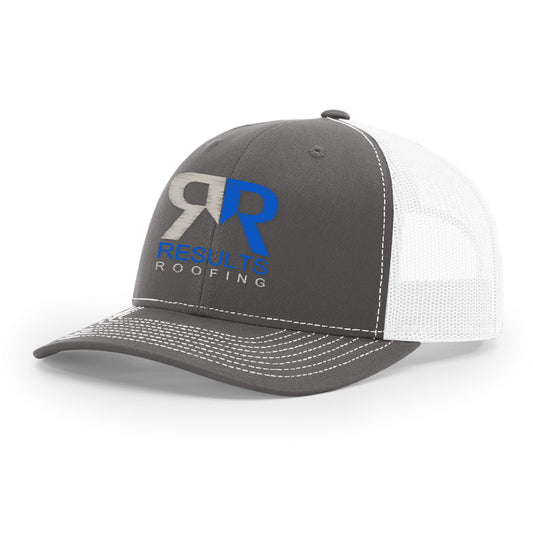 Results Roofing Hat - Charcoal / White
