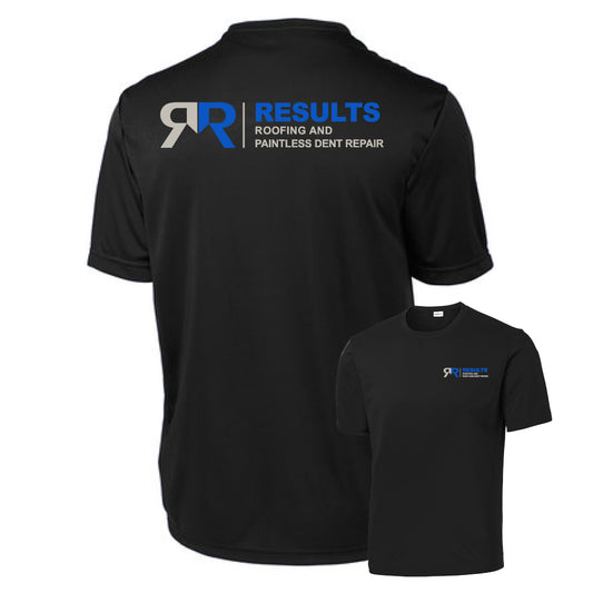 Results Roofing Tee Shirt - Dallas